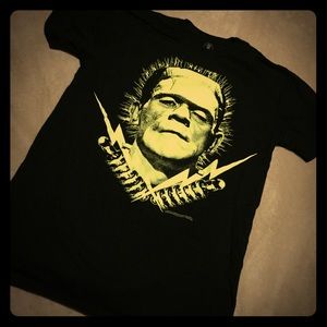 Rock Rebel Frankenstein monster horror tee